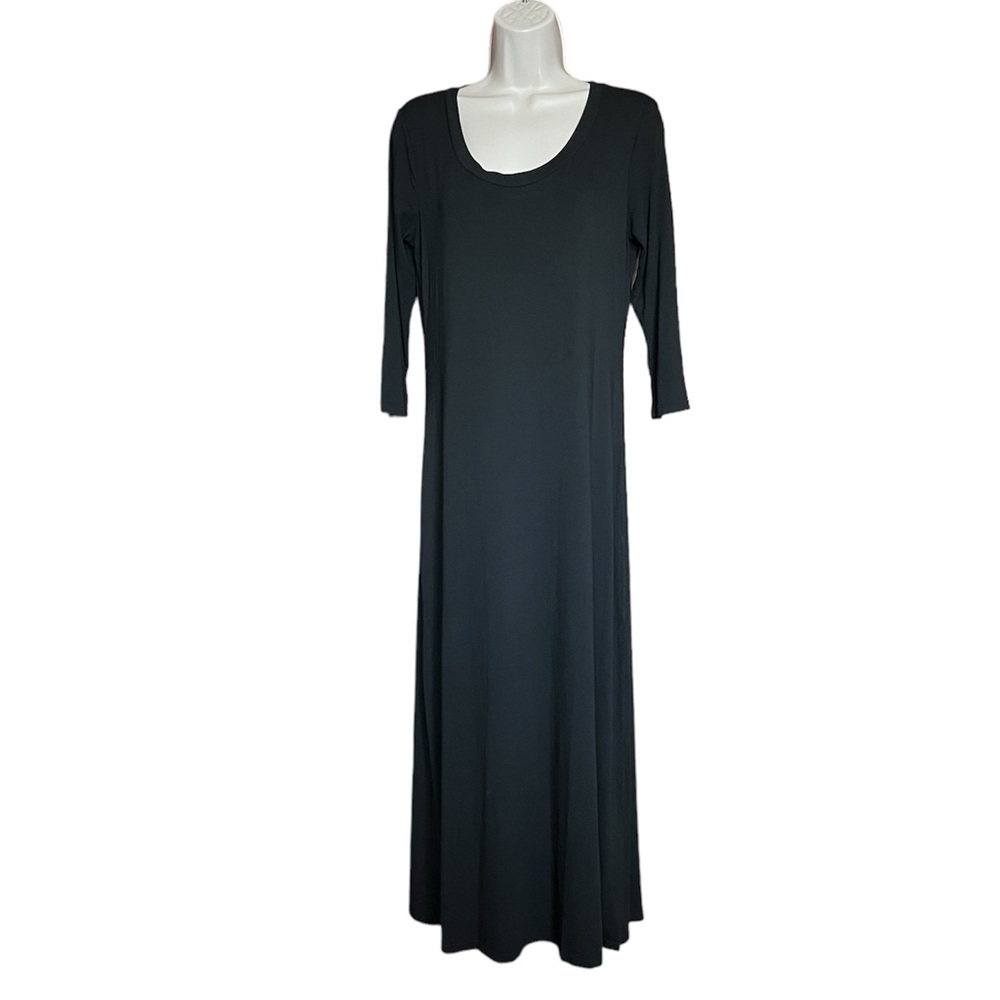 Sonnet James black rayon 2014 spring dress size small